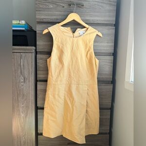 Club Monaco Sleeveless Wrap Romper Butter Yellow Size 8